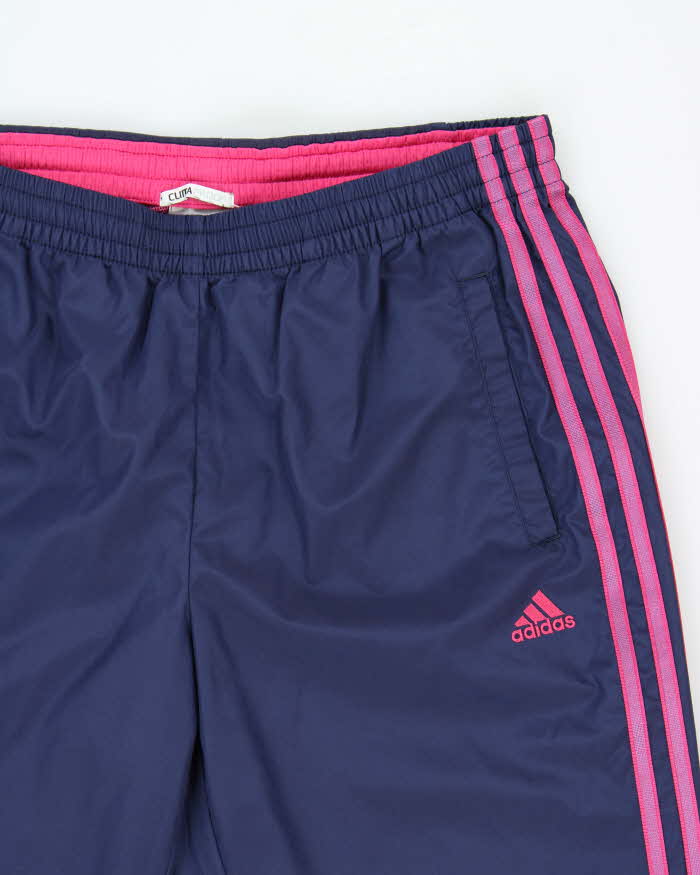 Vintage 00s Adidas Clima Proof Soft Shell Tracksuit Bottoms - S