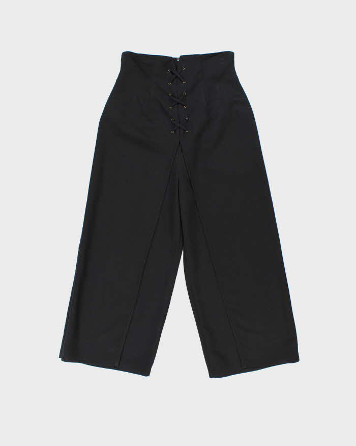 Vintage Lace-up Wrap Style Cullotes - XS
