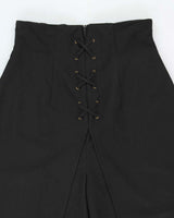 Vintage Lace-up Wrap Style Cullotes - XS