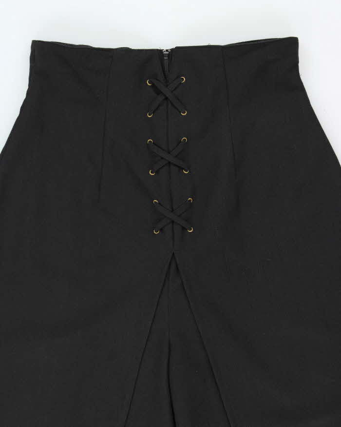 Vintage Lace-up Wrap Style Cullotes - XS