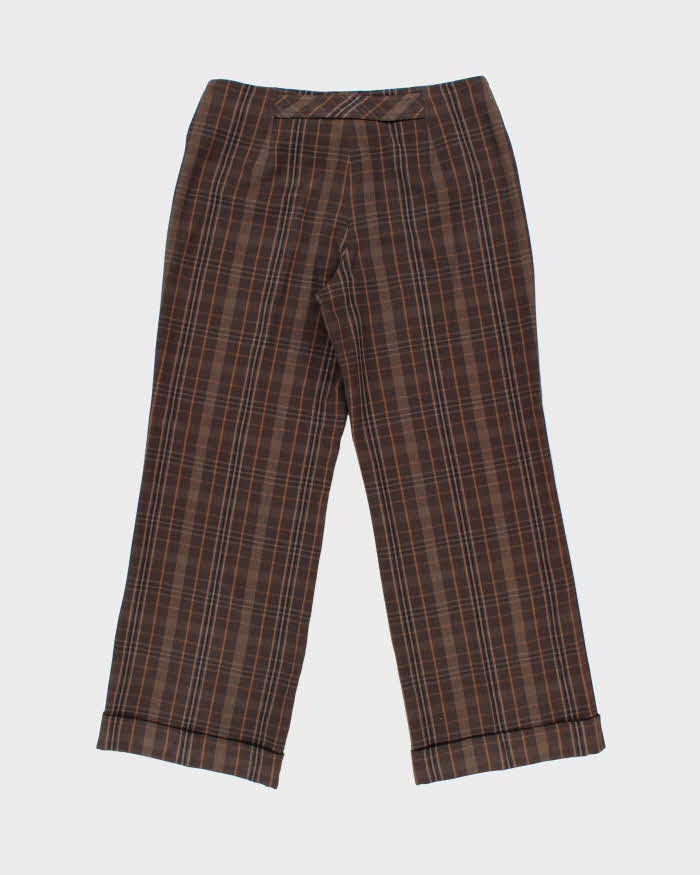 Vintage 90s Bianca Nygard Check Trousers - W34 L31