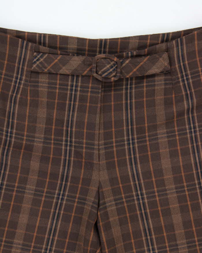 Vintage 90s Bianca Nygard Check Trousers - W34 L31