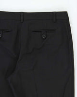 Vintage 00s Massimo Dutti Wool Suit Trousers - W30 L30