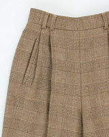 Vintage 80s Jaeger Checked Wool Trousers - W25 L30
