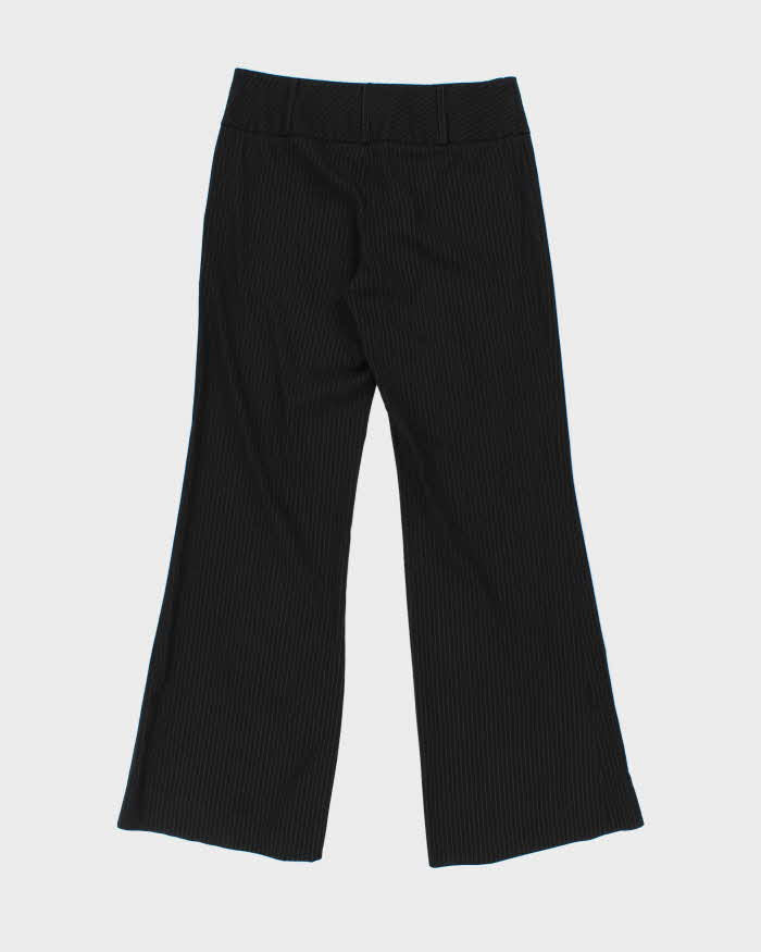 Vintage Y2k 00s Teenflo Wool Blend Pin Stripe Trousers - W30 L31