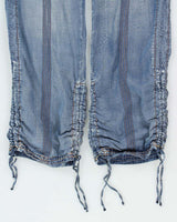 Vintage Y2k 00s Guess Lightweight Denim Look Trousers - W30 L35