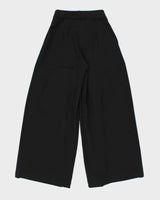 Vintage Pink Martini Women's Pleated Ultra Wide Leg Flared Trousers - W24 L30