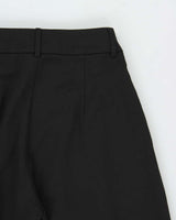 Vintage Pink Martini Women's Pleated Ultra Wide Leg Flared Trousers - W24 L30
