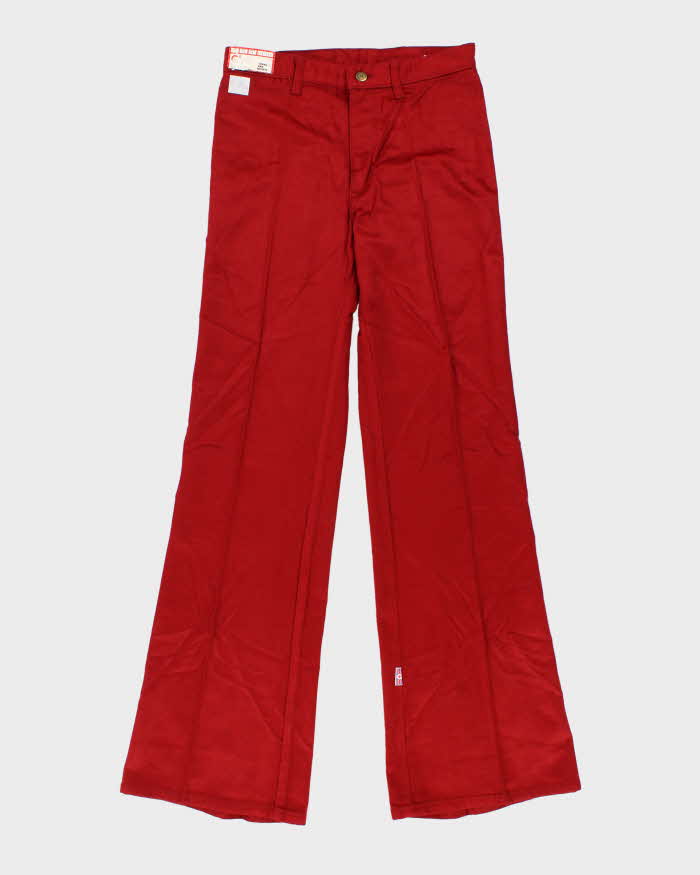 DSWT Vintage 1970s Glove Women's Moleskin Flared Trousers - W30 L34
