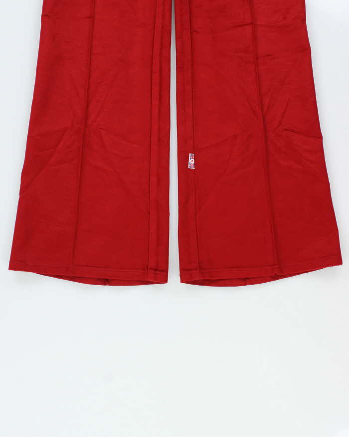 DSWT Vintage 1970s Glove Women's Moleskin Flared Trousers - W30 L34