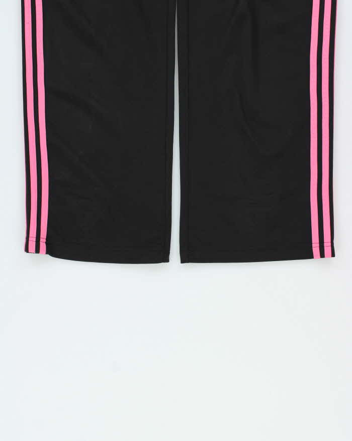 Vintage Adidas Pink Side Stripe Tracksuit Bottoms - S