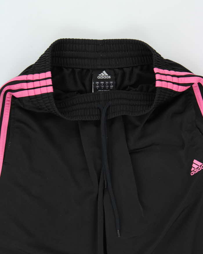 Vintage Adidas Pink Side Stripe Tracksuit Bottoms - S