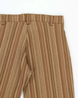 Vintage 1990s AnyTime In LA Low Waisted Women's Striped Flared Trousers - W29 L32