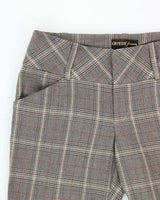 Vintage Y2K 00s Guess Glencheck Women's Bootcut Trousers - W32 L30