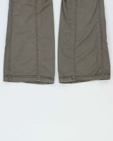 Vintage Y2K 00s Garage Women's Low Rise Bootcut Cargo Trousers - W29 L32