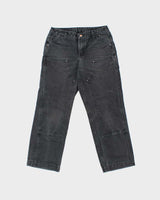Vintage Carhartt Women's Double Knee Carpenter Relaxed Wide Leg Workwear Trousers - W32 L28