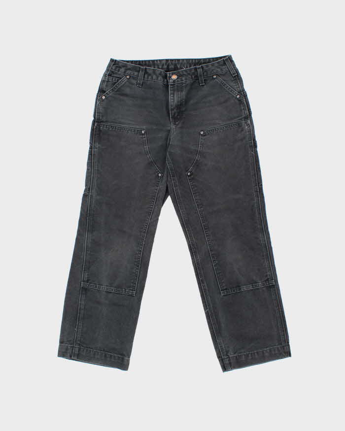 Vintage Carhartt Women's Double Knee Carpenter Relaxed Wide Leg Workwear Trousers - W32 L28