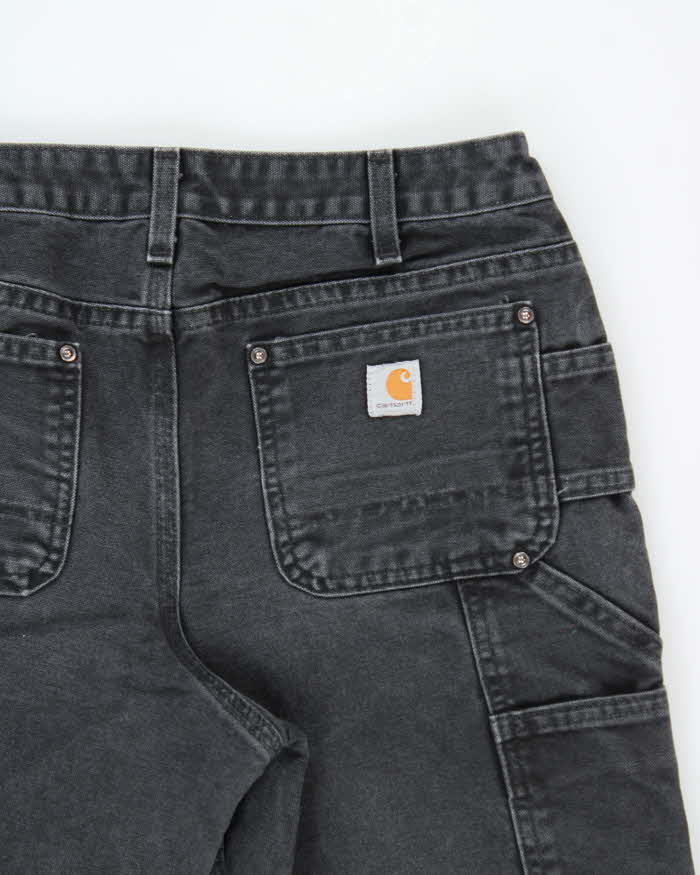 Vintage Carhartt Women's Double Knee Carpenter Relaxed Wide Leg Workwear Trousers - W32 L28