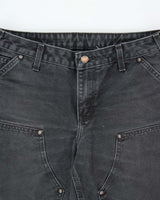 Vintage Carhartt Women's Double Knee Carpenter Relaxed Wide Leg Workwear Trousers - W32 L28