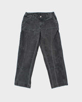 Vintage Carhartt Women's Double Front Relaxed Fit Distressed Workwear Trousers - W30 L28