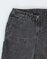 Vintage Carhartt Women's Double Front Relaxed Fit Distressed Workwear Trousers - W30 L28