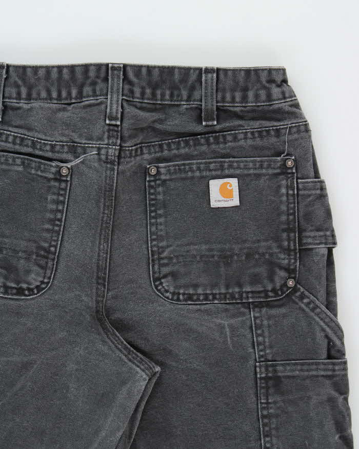 Vintage Carhartt Women's Double Front Relaxed Fit Distressed Workwear Trousers - W30 L28