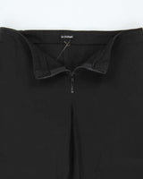 Vintage Y2K 00s Le Chateau Black Cotton Women's Flared Trousers - W28 L32