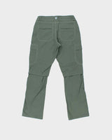 Vintage Khul Women's Khaki Straight Leg Technical Trousers - W28 L30