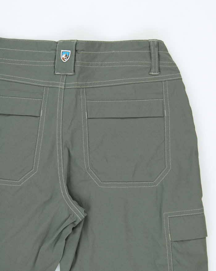 Vintage Khul Women's Khaki Straight Leg Technical Trousers - W28 L30