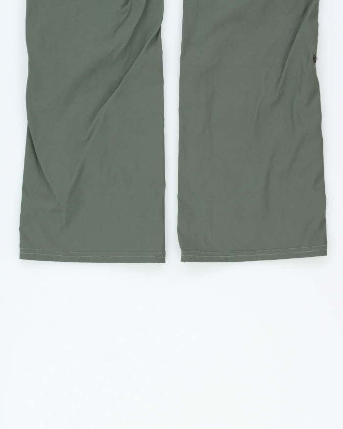 Vintage Khul Women's Khaki Straight Leg Technical Trousers - W28 L30