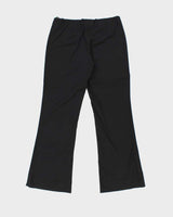 Vintage Hugo Boss Women's Tulia Wool Mid Rise Flared Dress Trousers - W33 L32