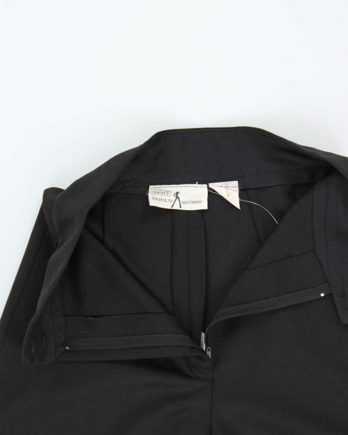 Vintage 1980s Sears Sportswear Women's High Waisted Ultra Wide Flared Trousers - W25 L30