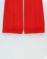 DSWT Vintage 1970s Macont Italy Women's Wool Wide Flared Trousers - W26 L31
