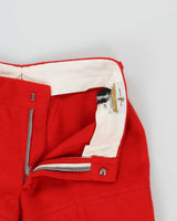 DSWT Vintage 1970s Macont Italy Women's Wool Wide Flared Trousers - W26 L31