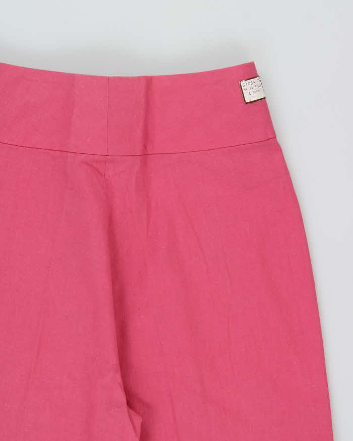 DSWT Vintage 1970s Dona Italy Women's High Waisted Bell Bottom Flared Trousers - W24 L33
