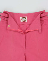 DSWT Vintage 1970s Dona Italy Women's High Waisted Bell Bottom Flared Trousers - W24 L33