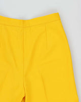 DS Vintage 1970s Di Lusso Premiere Italy Women's High Waisted Bell Bottom Flared Trousers - W27 L32