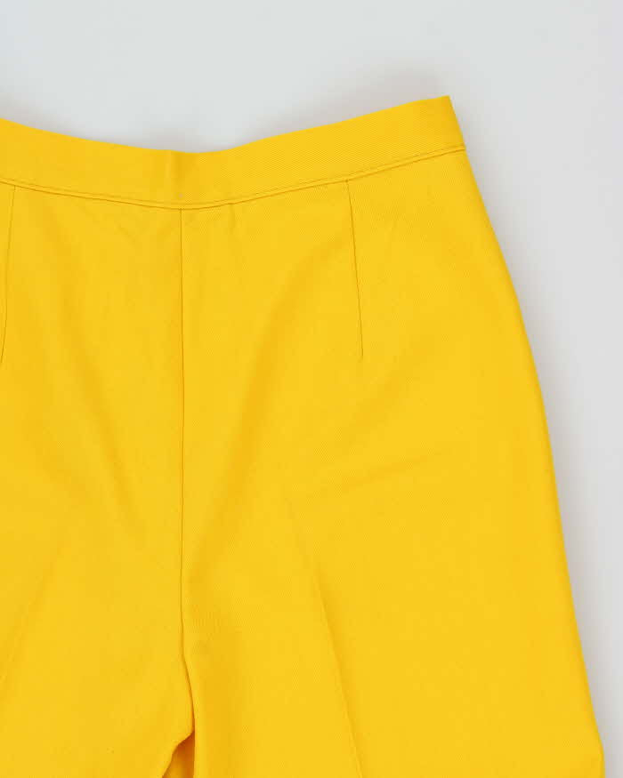 DS Vintage 1970s Di Lusso Premiere Italy Women's High Waisted Bell Bottom Flared Trousers - W27 L32