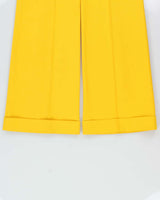 DS Vintage 1970s Di Lusso Premiere Italy Women's High Waisted Bell Bottom Flared Trousers - W27 L32