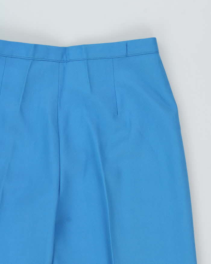 DSWT Vintage 1970s Di Lusso Premiere Italy Women's High Waisted Bell Bottom Flared Trousers - W28 L32