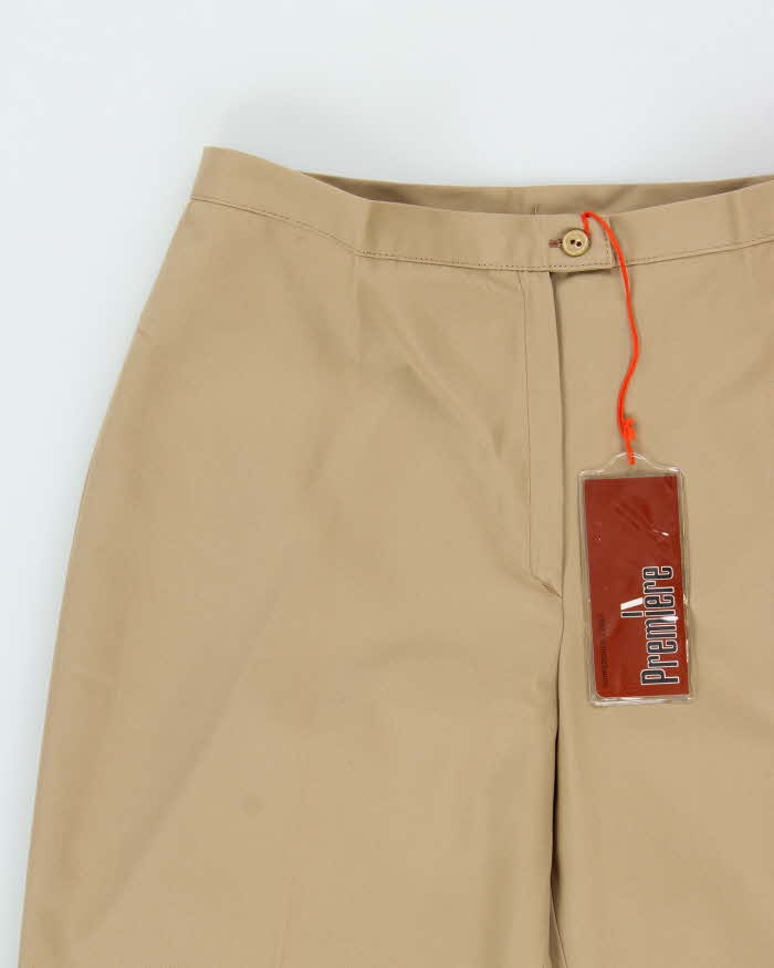 DSWT Vintage 1970s Di Lusso Premiere Italy Women's High Waisted Bell Bottom Flared Trousers - W26 L32