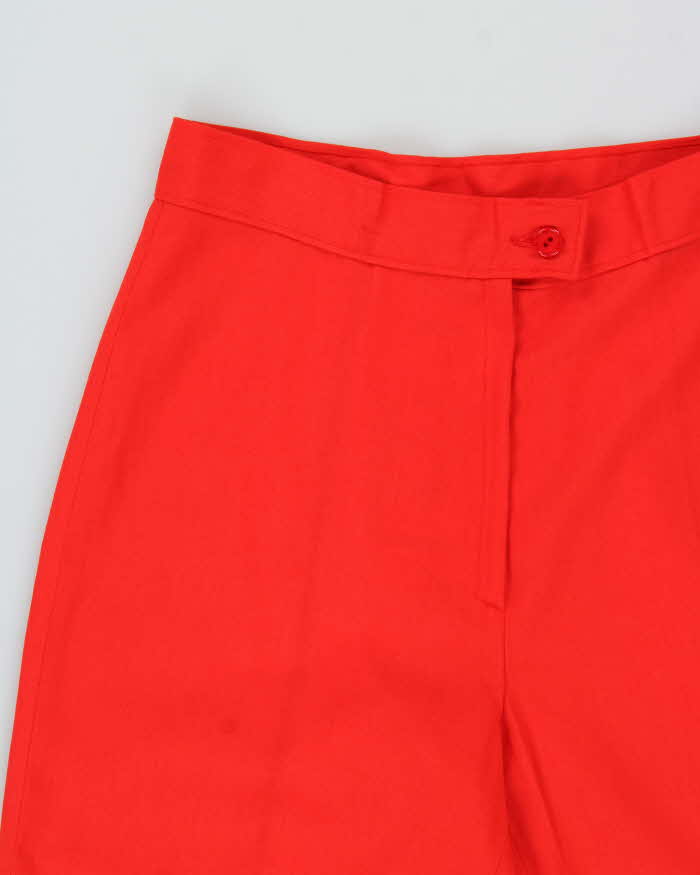 DS Vintage 1970s Sisley Italy Women's High Waisted Bell Bottom Flared Trousers - W27 L32