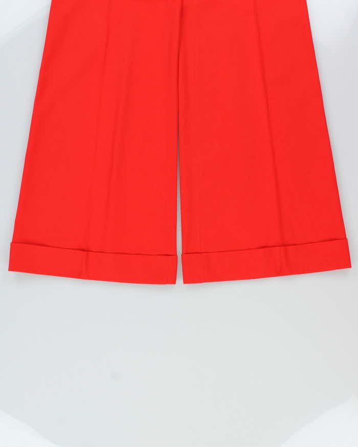 DS Vintage 1970s Sisley Italy Women's High Waisted Bell Bottom Flared Trousers - W27 L32