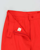 DS Vintage 1970s Sisley Italy Women's High Waisted Bell Bottom Flared Trousers - W27 L32