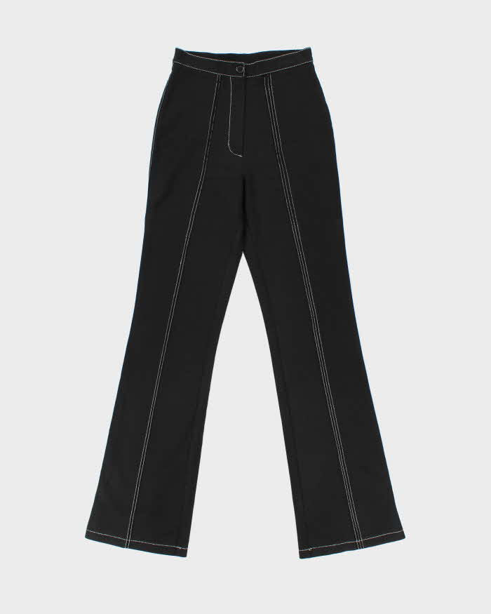 DS Vintage 1970s Don Bon Women's High Waisted BootcutTrousers - W26 L31