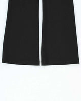 Vintage 1990s Jessrly Velvet Waistband Sparkly Flare Trousers - W28 L32