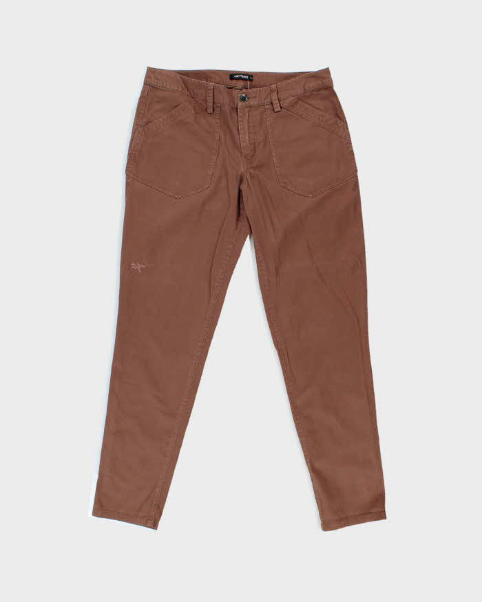 Arc'teryx 'Murrin Pant' Women's Canvas Slim Tapered Trousers - W33 L30