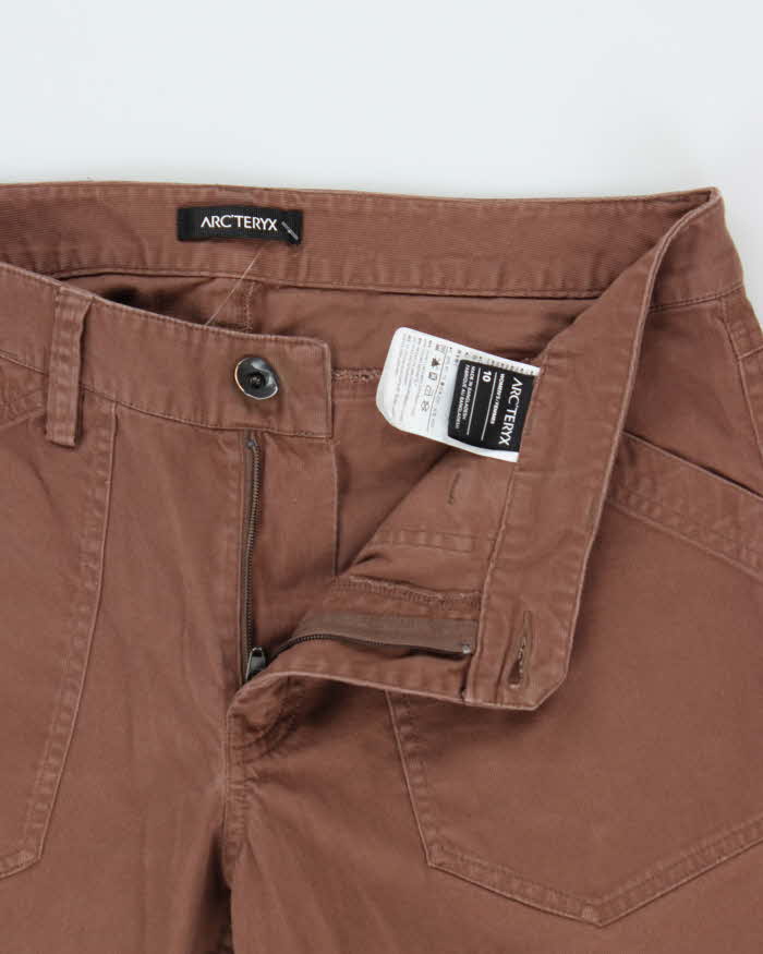 Arc'teryx 'Murrin Pant' Women's Canvas Slim Tapered Trousers - W33 L30