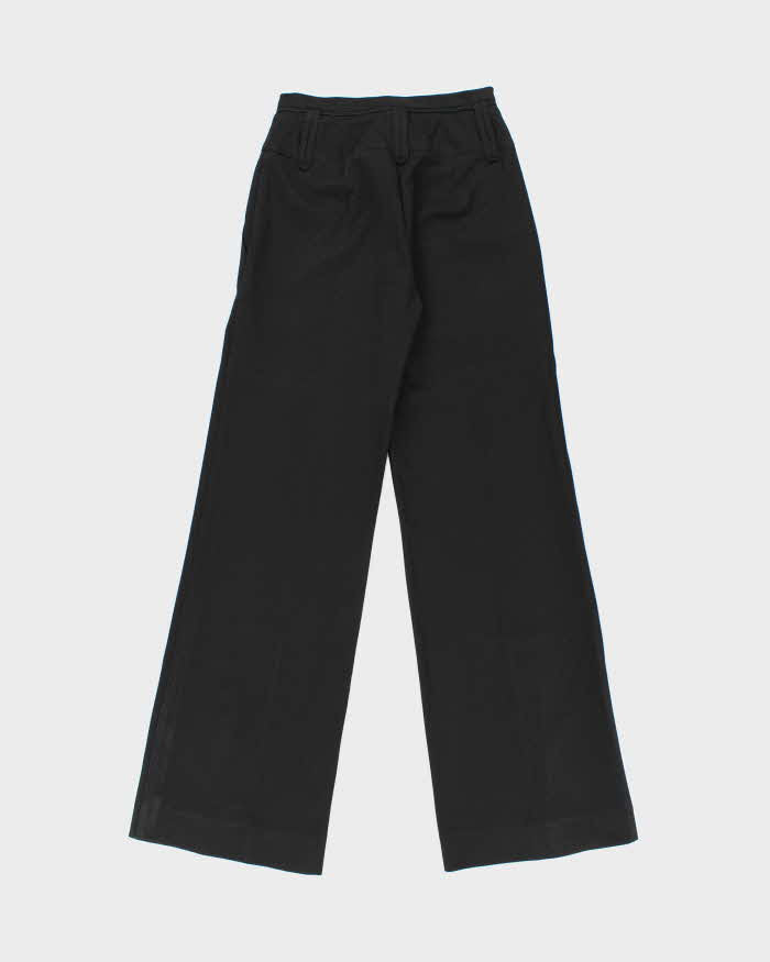 Vintage Y2K 00s Le Chateau Women's Mid Waist Flared Trousers - W24 L32