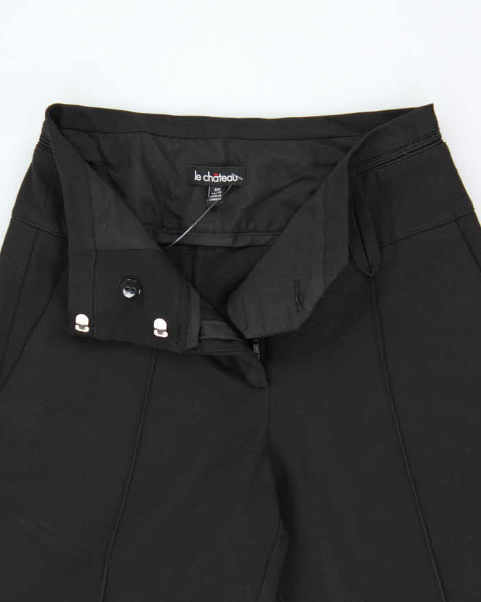 Vintage Y2K 00s Le Chateau Women's Mid Waist Flared Trousers - W24 L32
